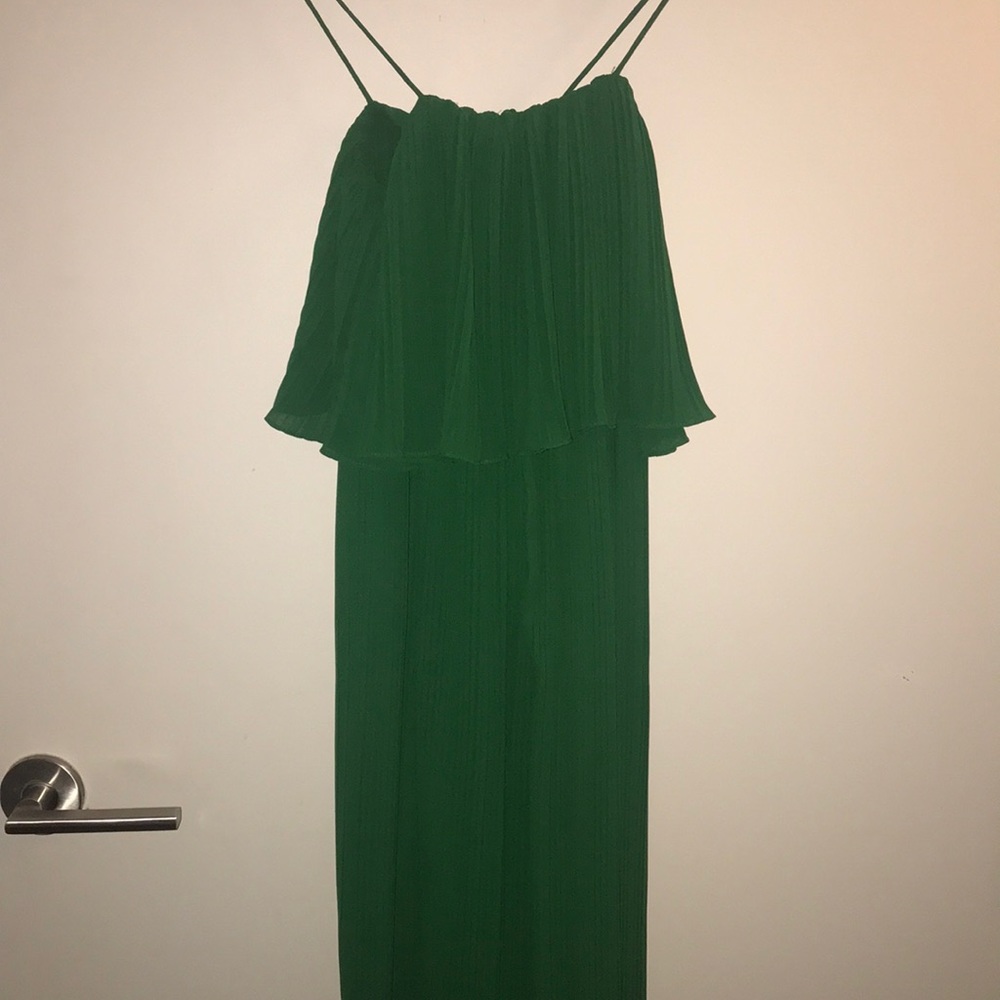 Green Zara romper size xs